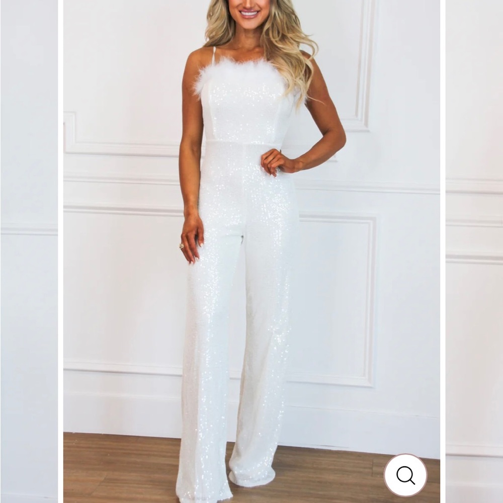 White jumpsuit still in package